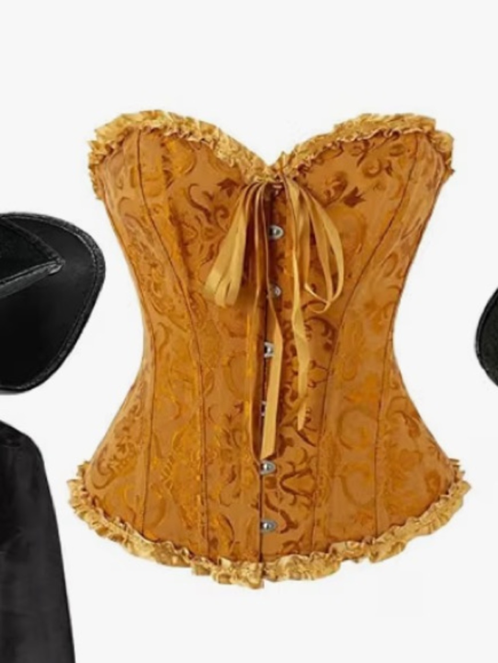 Orange corset